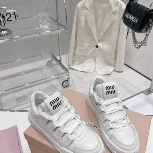 Cheap MIU MIU Casual Shoes For Women #1374527 Replica Wholesale [$102.00 USD] [ITEM#1374527] on Replica MIU MIU Casual Shoes