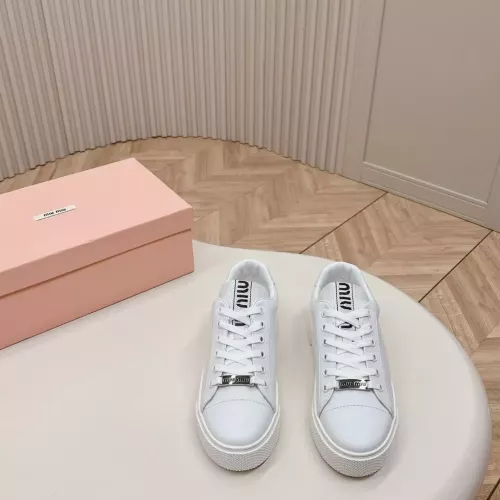 Cheap MIU MIU Casual Shoes For Women #1374530 Replica Wholesale [$98.00 USD] [ITEM#1374530] on Replica MIU MIU Casual Shoes