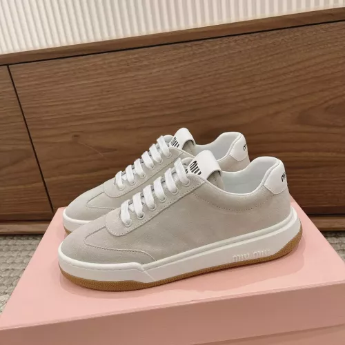 Cheap MIU MIU Casual Shoes For Women #1374536 Replica Wholesale [$100.00 USD] [ITEM#1374536] on Replica MIU MIU Casual Shoes