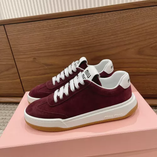 Cheap MIU MIU Casual Shoes For Women #1374541 Replica Wholesale [$100.00 USD] [ITEM#1374541] on Replica MIU MIU Casual Shoes