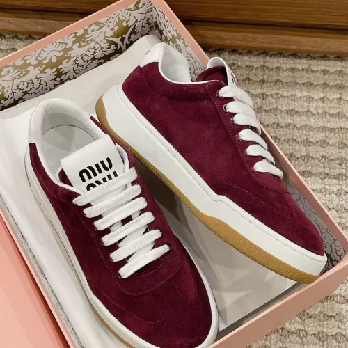 Cheap MIU MIU Casual Shoes For Women #1374541 Replica Wholesale [$100.00 USD] [ITEM#1374541] on Replica MIU MIU Casual Shoes
