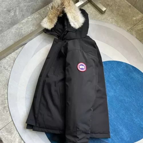 Cheap Canada Goose Down Feather Coat Long Sleeved For Men #1374543 Replica Wholesale [$205.00 USD] [ITEM#1374543] on Replica Canada Goose Down Feather Coat