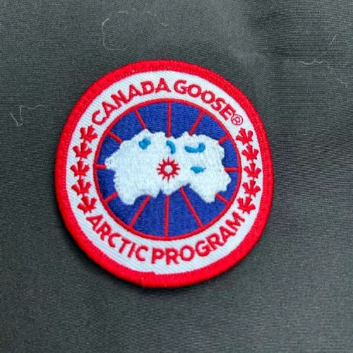 Cheap Canada Goose Down Feather Coat Long Sleeved For Men #1374543 Replica Wholesale [$205.00 USD] [ITEM#1374543] on Replica Canada Goose Down Feather Coat
