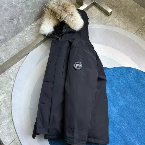 Cheap Canada Goose Down Feather Coat Long Sleeved For Men #1374544 Replica Wholesale [$205.00 USD] [ITEM#1374544] on Replica Canada Goose Down Feather Coat