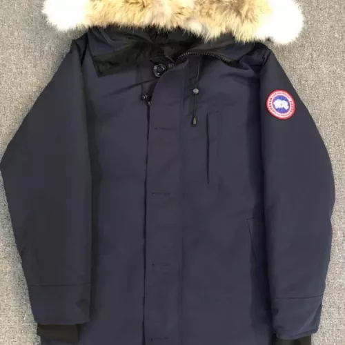 Canada Goose Down Feather Coat Long Sleeved For Men #1374545