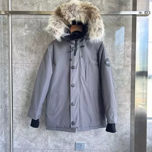 Canada Goose Down Feather Coat Long Sleeved For Men #1374546