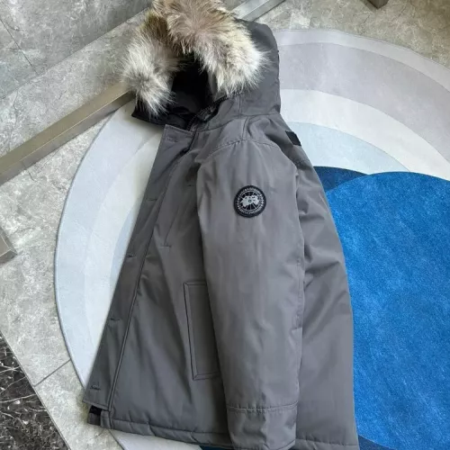 Cheap Canada Goose Down Feather Coat Long Sleeved For Men #1374546 Replica Wholesale [$205.00 USD] [ITEM#1374546] on Replica Canada Goose Down Feather Coat