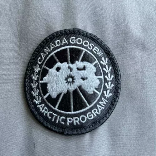 Cheap Canada Goose Down Feather Coat Long Sleeved For Men #1374546 Replica Wholesale [$205.00 USD] [ITEM#1374546] on Replica Canada Goose Down Feather Coat