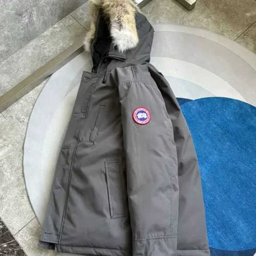 Cheap Canada Goose Down Feather Coat Long Sleeved For Men #1374547 Replica Wholesale [$205.00 USD] [ITEM#1374547] on Replica Canada Goose Down Feather Coat