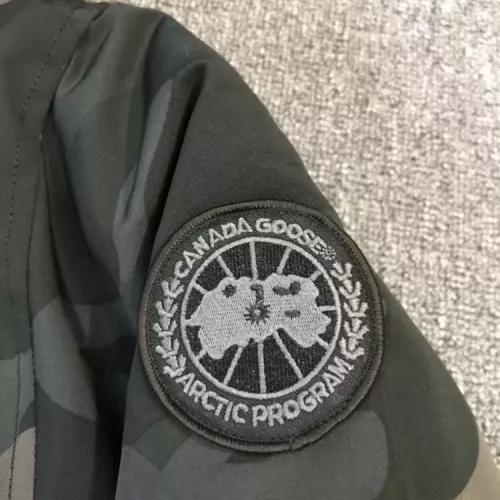 Cheap Canada Goose Down Feather Coat Long Sleeved For Men #1374548 Replica Wholesale [$205.00 USD] [ITEM#1374548] on Replica Canada Goose Down Feather Coat