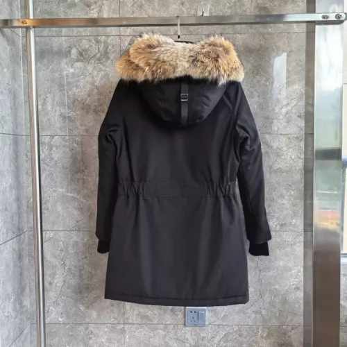 Cheap Canada Goose Down Feather Coat Long Sleeved For Women #1374549 Replica Wholesale [$205.00 USD] [ITEM#1374549] on Replica Canada Goose Down Feather Coat