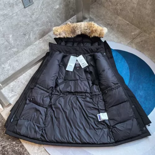 Cheap Canada Goose Down Feather Coat Long Sleeved For Women #1374549 Replica Wholesale [$205.00 USD] [ITEM#1374549] on Replica Canada Goose Down Feather Coat