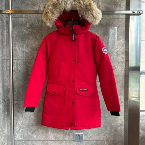 Canada Goose Down Feather Coat Long Sleeved For Women #1374550