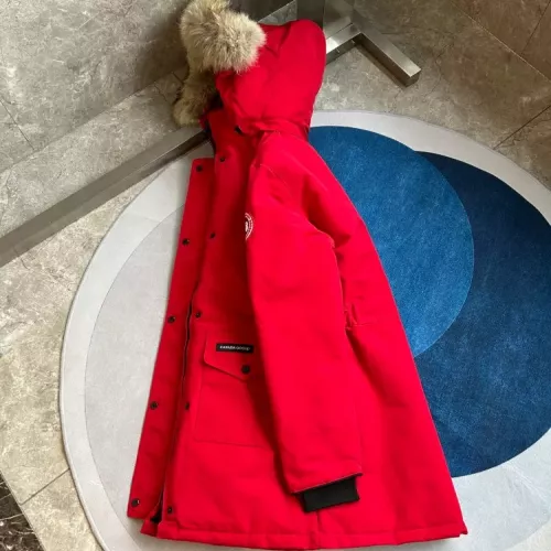 Cheap Canada Goose Down Feather Coat Long Sleeved For Women #1374550 Replica Wholesale [$205.00 USD] [ITEM#1374550] on Replica Canada Goose Down Feather Coat