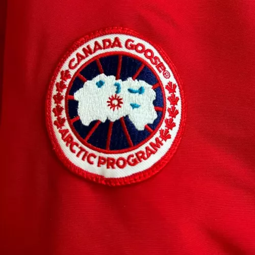 Cheap Canada Goose Down Feather Coat Long Sleeved For Women #1374550 Replica Wholesale [$205.00 USD] [ITEM#1374550] on Replica Canada Goose Down Feather Coat