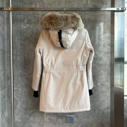 Cheap Canada Goose Down Feather Coat Long Sleeved For Women #1374551 Replica Wholesale [$205.00 USD] [ITEM#1374551] on Replica Canada Goose Down Feather Coat