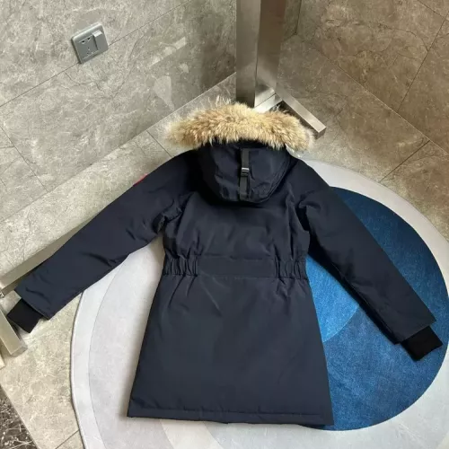 Cheap Canada Goose Down Feather Coat Long Sleeved For Women #1374552 Replica Wholesale [$205.00 USD] [ITEM#1374552] on Replica Canada Goose Down Feather Coat