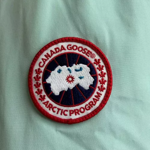 Cheap Canada Goose Down Feather Coat Long Sleeved For Women #1374553 Replica Wholesale [$205.00 USD] [ITEM#1374553] on Replica Canada Goose Down Feather Coat