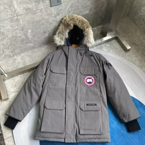 Cheap Canada Goose Down Feather Coat Long Sleeved For Men #1374555 Replica Wholesale [$172.00 USD] [ITEM#1374555] on Replica Canada Goose Down Feather Coat