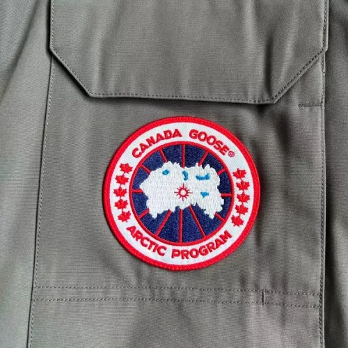 Cheap Canada Goose Down Feather Coat Long Sleeved For Men #1374555 Replica Wholesale [$172.00 USD] [ITEM#1374555] on Replica Canada Goose Down Feather Coat
