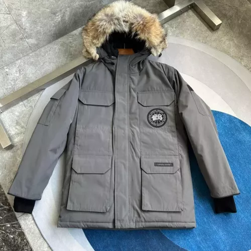 Cheap Canada Goose Down Feather Coat Long Sleeved For Men #1374556 Replica Wholesale [$172.00 USD] [ITEM#1374556] on Replica Canada Goose Down Feather Coat