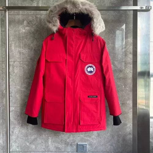 Canada Goose Down Feather Coat Long Sleeved For Men #1374557