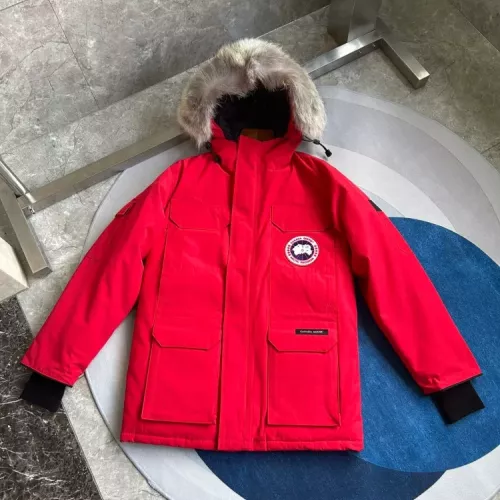 Cheap Canada Goose Down Feather Coat Long Sleeved For Men #1374557 Replica Wholesale [$172.00 USD] [ITEM#1374557] on Replica Canada Goose Down Feather Coat