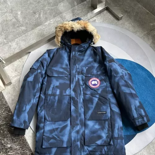 Cheap Canada Goose Down Feather Coat Long Sleeved For Men #1374559 Replica Wholesale [$172.00 USD] [ITEM#1374559] on Replica Canada Goose Down Feather Coat