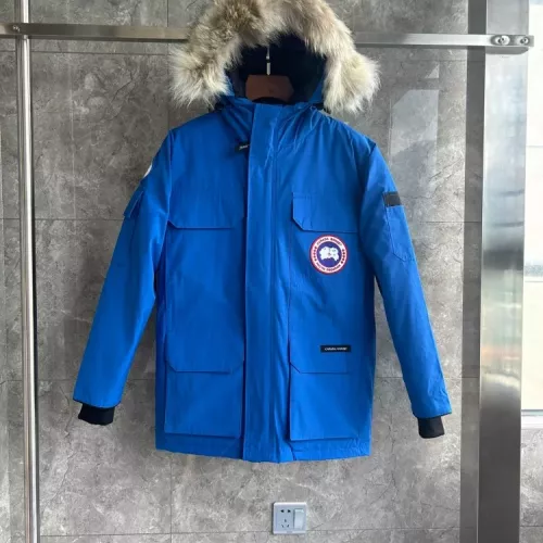 Canada Goose Down Feather Coat Long Sleeved For Men #1374563