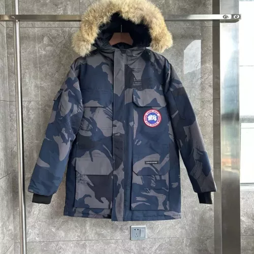 Canada Goose Down Feather Coat Long Sleeved For Men #1374564