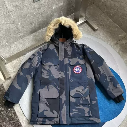 Cheap Canada Goose Down Feather Coat Long Sleeved For Men #1374564 Replica Wholesale [$172.00 USD] [ITEM#1374564] on Replica Canada Goose Down Feather Coat