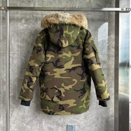 Cheap Canada Goose Down Feather Coat Long Sleeved For Men #1374566 Replica Wholesale [$172.00 USD] [ITEM#1374566] on Replica Canada Goose Down Feather Coat