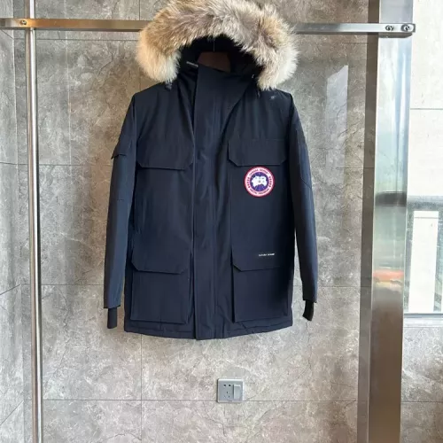 Canada Goose Down Feather Coat Long Sleeved For Men #1374567