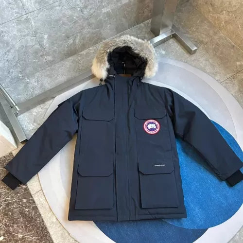 Cheap Canada Goose Down Feather Coat Long Sleeved For Men #1374567 Replica Wholesale [$172.00 USD] [ITEM#1374567] on Replica Canada Goose Down Feather Coat