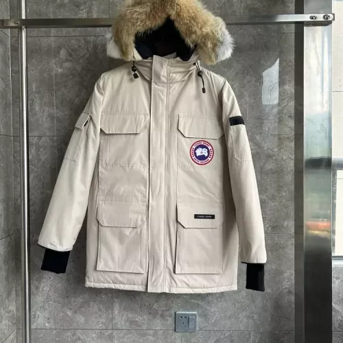 Canada Goose Down Feather Coat Long Sleeved For Men #1374568
