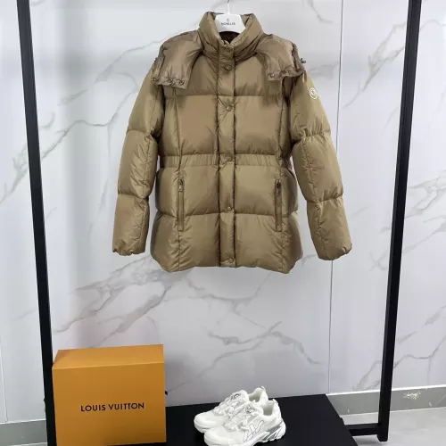 Cheap Moncler Down Feather Coat Long Sleeved For Women #1374569 Replica Wholesale [$170.00 USD] [ITEM#1374569] on Replica Moncler Down Feather Coat