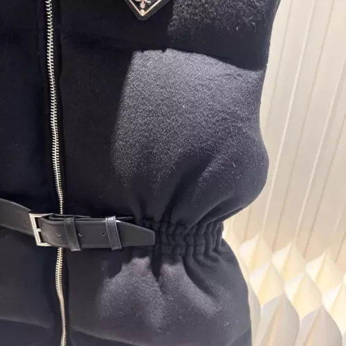 Cheap Prada Down Feather Coat Sleeveless For Women #1374572 Replica Wholesale [$170.00 USD] [ITEM#1374572] on Replica Prada Down Feather Coat