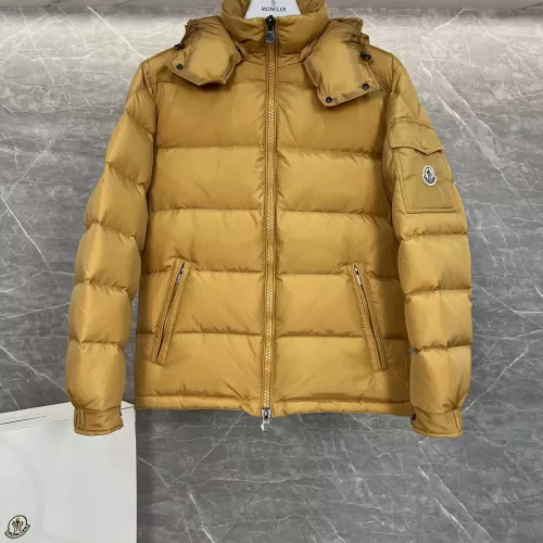 Cheap Moncler Down Feather Coat Long Sleeved For Men #1374592 Replica Wholesale [$132.00 USD] [ITEM#1374592] on Replica Moncler Down Feather Coat