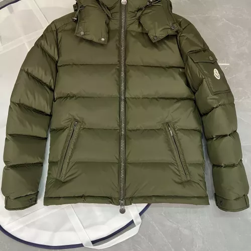 Cheap Moncler Down Feather Coat Long Sleeved For Men #1374593 Replica Wholesale [$132.00 USD] [ITEM#1374593] on Replica Moncler Down Feather Coat