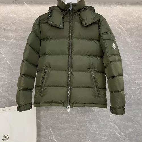 Cheap Moncler Down Feather Coat Long Sleeved For Men #1374593 Replica Wholesale [$132.00 USD] [ITEM#1374593] on Replica Moncler Down Feather Coat