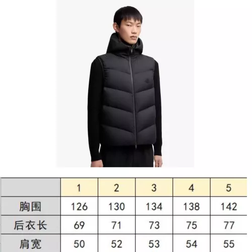 Cheap Moncler Down Feather Coat Sleeveless For Men #1374595 Replica Wholesale [$125.00 USD] [ITEM#1374595] on Replica Moncler Down Feather Coat