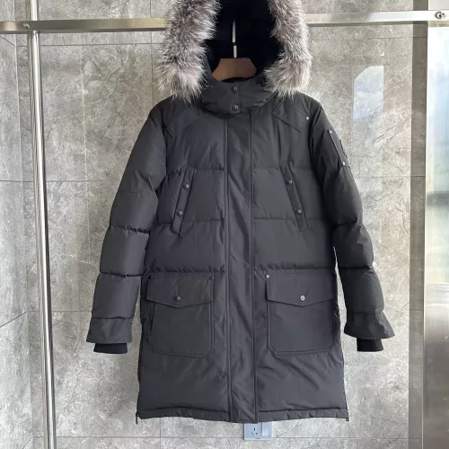 Moose Knuckles Down Feather Coat Long Sleeved For Women #1374597