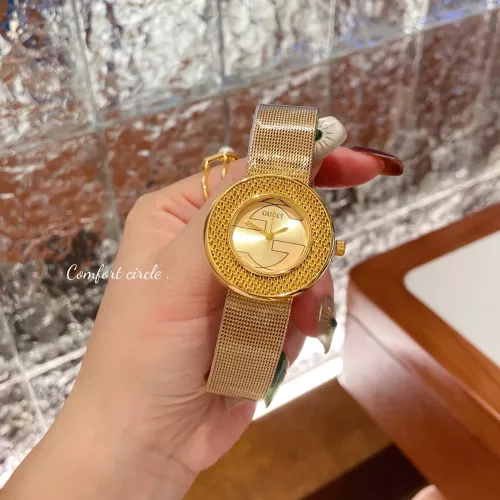 Gucci Watches In Gold #1374602
