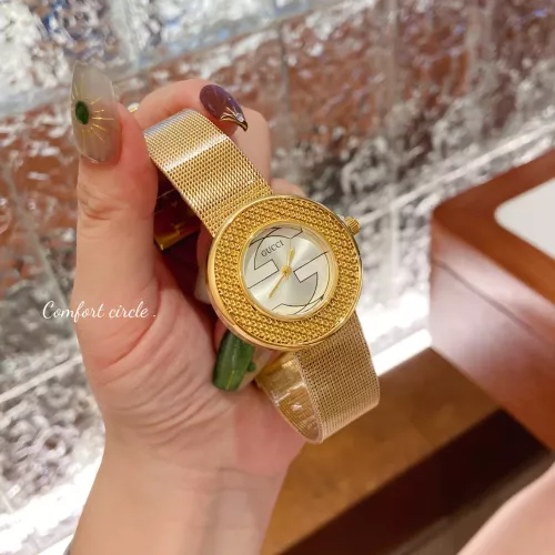 Gucci Watches In Gold #1374603
