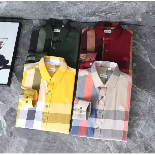 Cheap Burberry Shirts Long Sleeved For Men #1374615 Replica Wholesale [$38.00 USD] [ITEM#1374615] on Replica Burberry Shirts