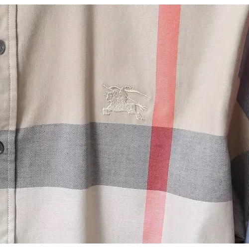 Cheap Burberry Shirts Long Sleeved For Men #1374616 Replica Wholesale [$38.00 USD] [ITEM#1374616] on Replica Burberry Shirts