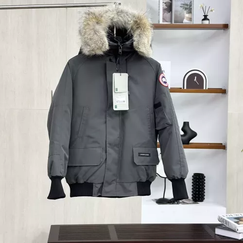 Canada Goose Down Feather Coat Long Sleeved For Unisex #1374626