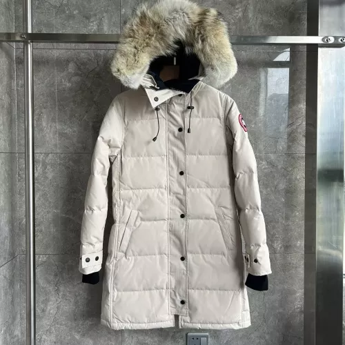 Canada Goose Down Feather Coat Long Sleeved For Women #1374629