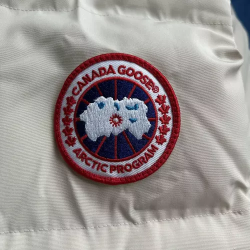 Cheap Canada Goose Down Feather Coat Long Sleeved For Women #1374629 Replica Wholesale [$160.00 USD] [ITEM#1374629] on Replica Canada Goose Down Feather Coat