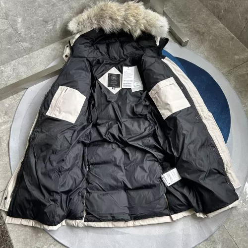 Cheap Canada Goose Down Feather Coat Long Sleeved For Women #1374630 Replica Wholesale [$160.00 USD] [ITEM#1374630] on Replica Canada Goose Down Feather Coat